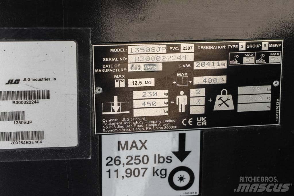 JLG 1350 SJP Teleskopické plošiny