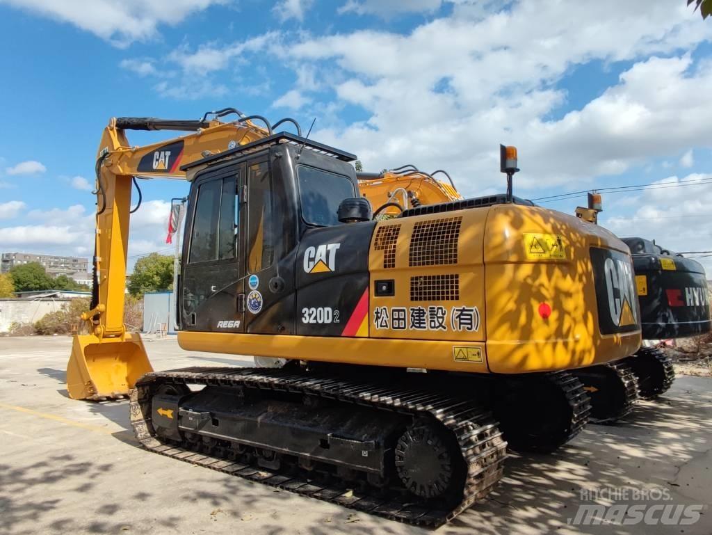 CAT 320D2 Pásová rýpadla