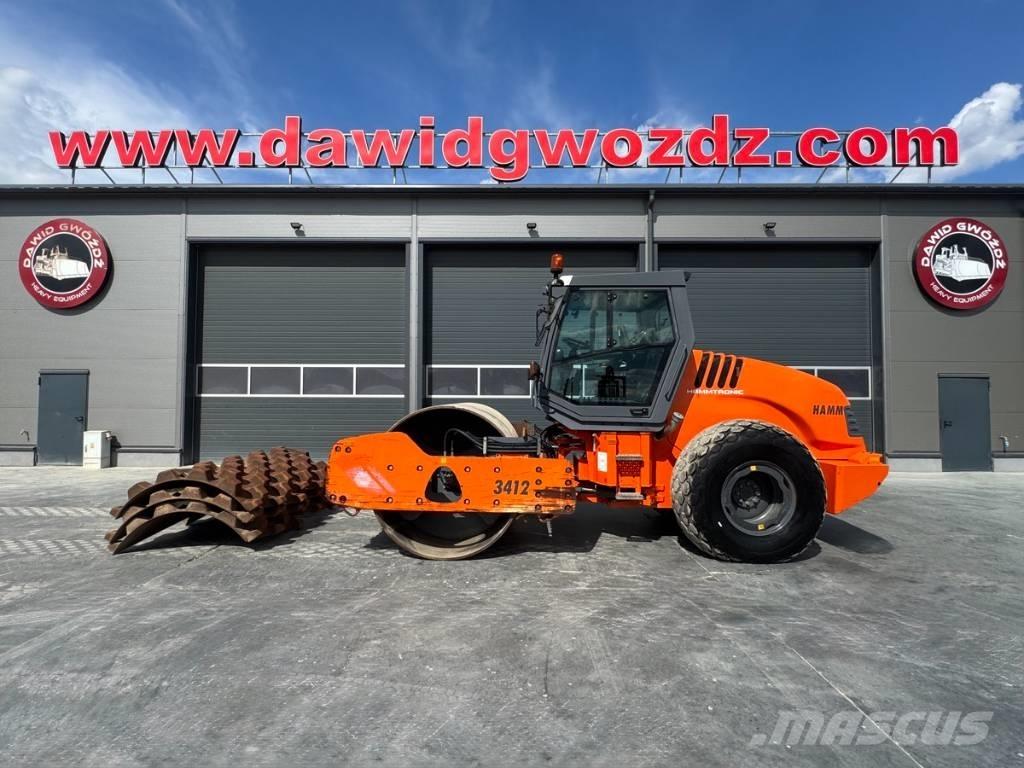 Hamm 3412 HT Tahačové válce