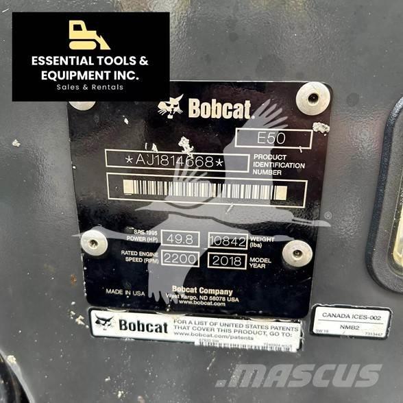 Bobcat E50 Mini rýpadla < 7t