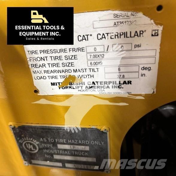 CAT P5000 Dieselové vozíky