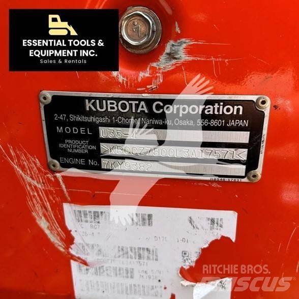 Kubota U35-4 Mini rýpadla < 7t