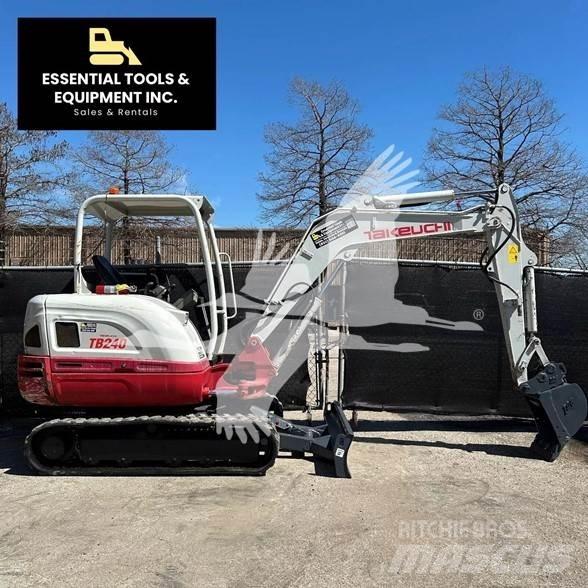 Takeuchi TB240 Mini rýpadla < 7t