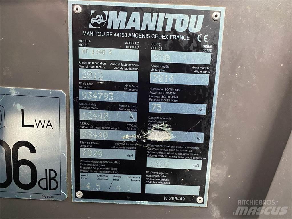 Manitou MT1840A Teleskopické manipulátory