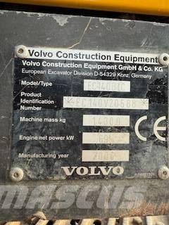 Volvo EC 140 B LC Pásová rýpadla