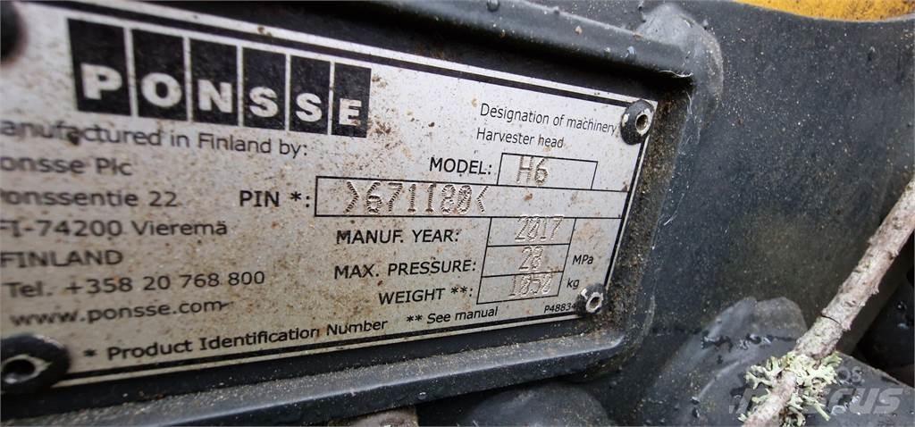 Ponsse Ergo 8wd Harvestory