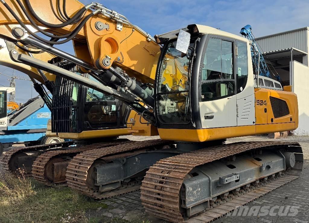 Liebherr R924 SLC Pásová rýpadla
