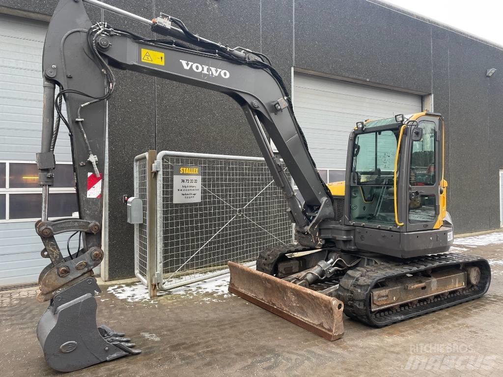 Volvo ECR88D Midi rýpadla 7t - 12t