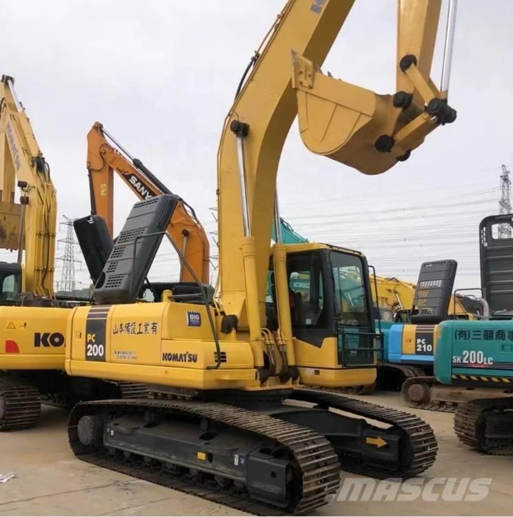 Komatsu pc200-7 Pásová rýpadla