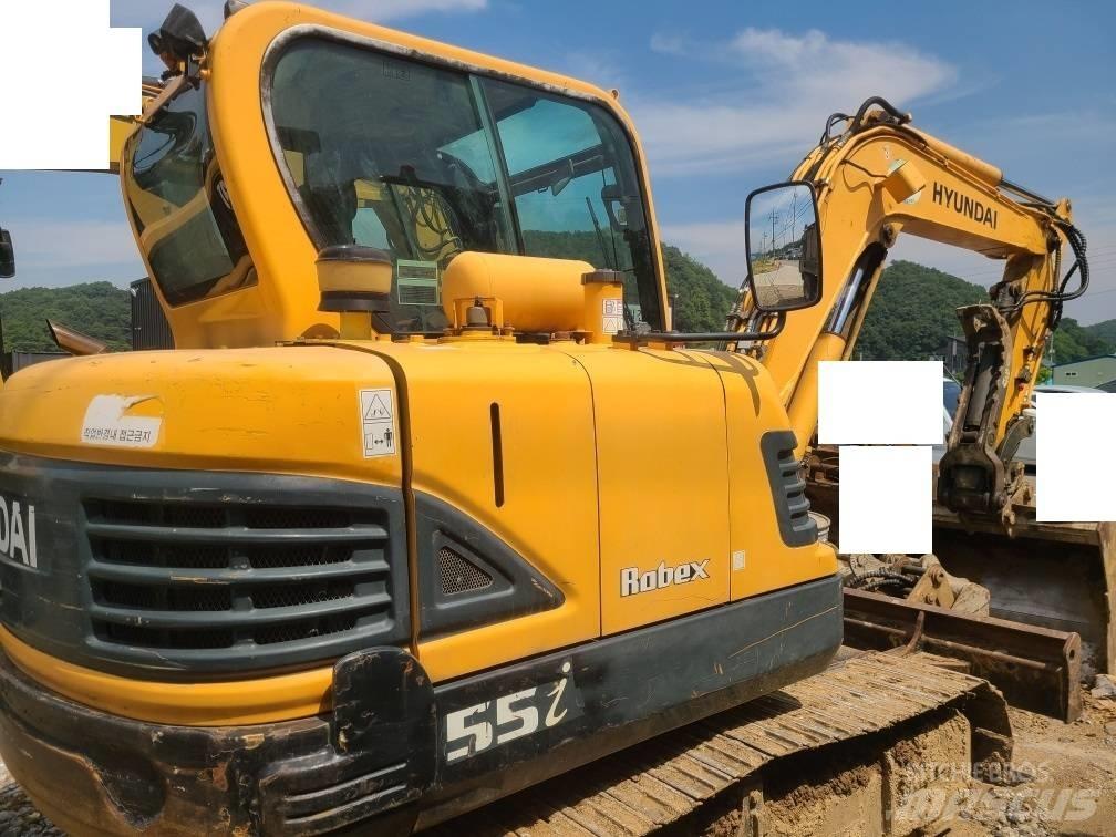 Hyundai Robex 55 Mini rýpadla < 7t