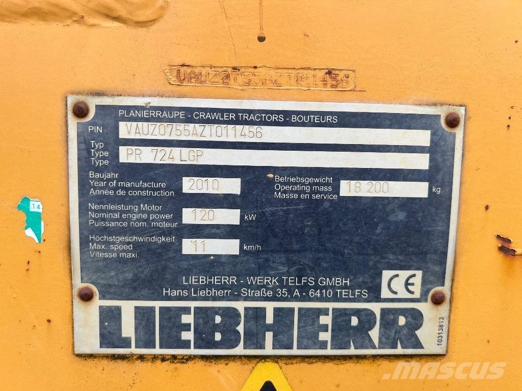 Liebherr PR 724 LGP Pásové dozery