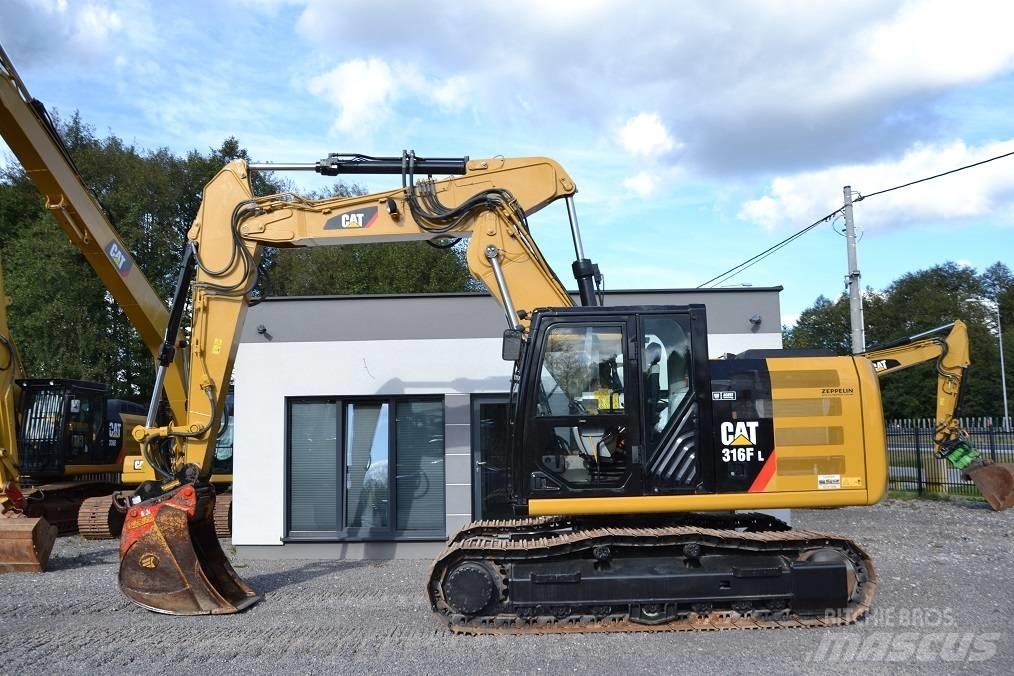 CAT 316 FL Pásová rýpadla