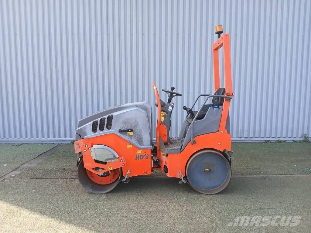 Hamm HD8 VV, Vält Tandemové válce