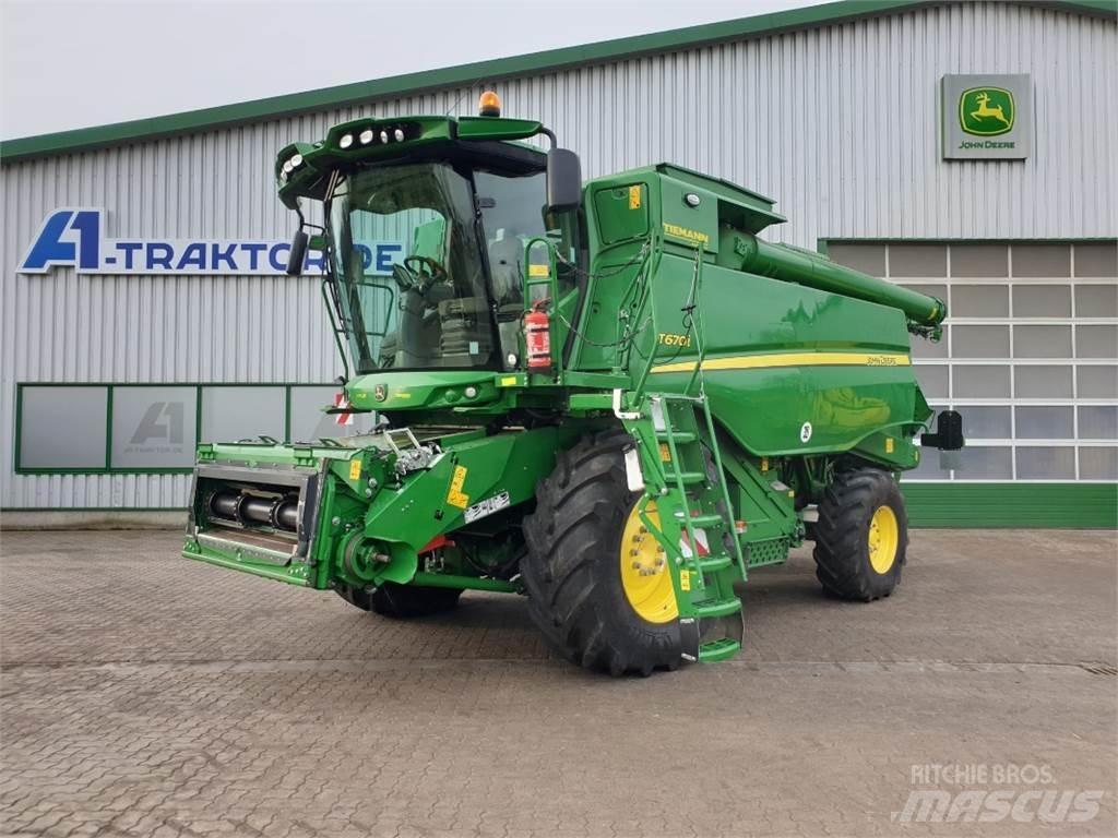 John Deere T670 Sklízecí mlátičky