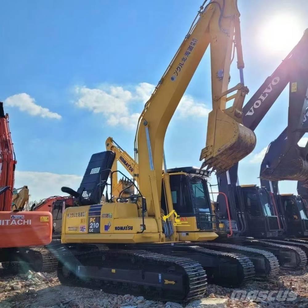 Komatsu PC 210-8 Pásová rýpadla