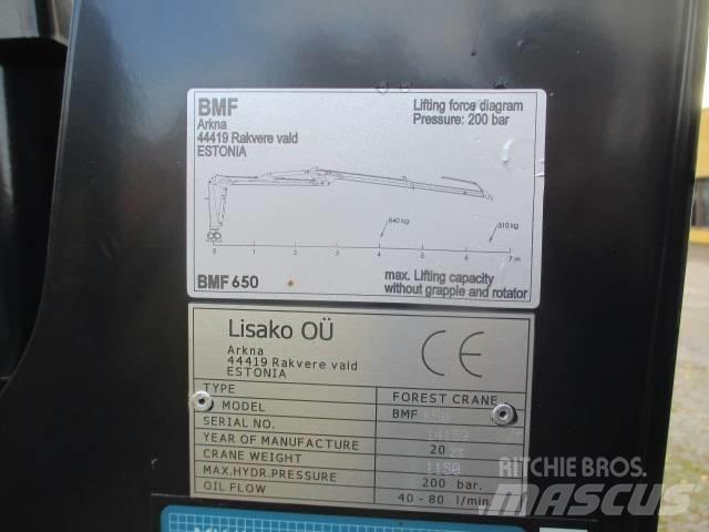 BMF 650 Lesnické přívěsy
