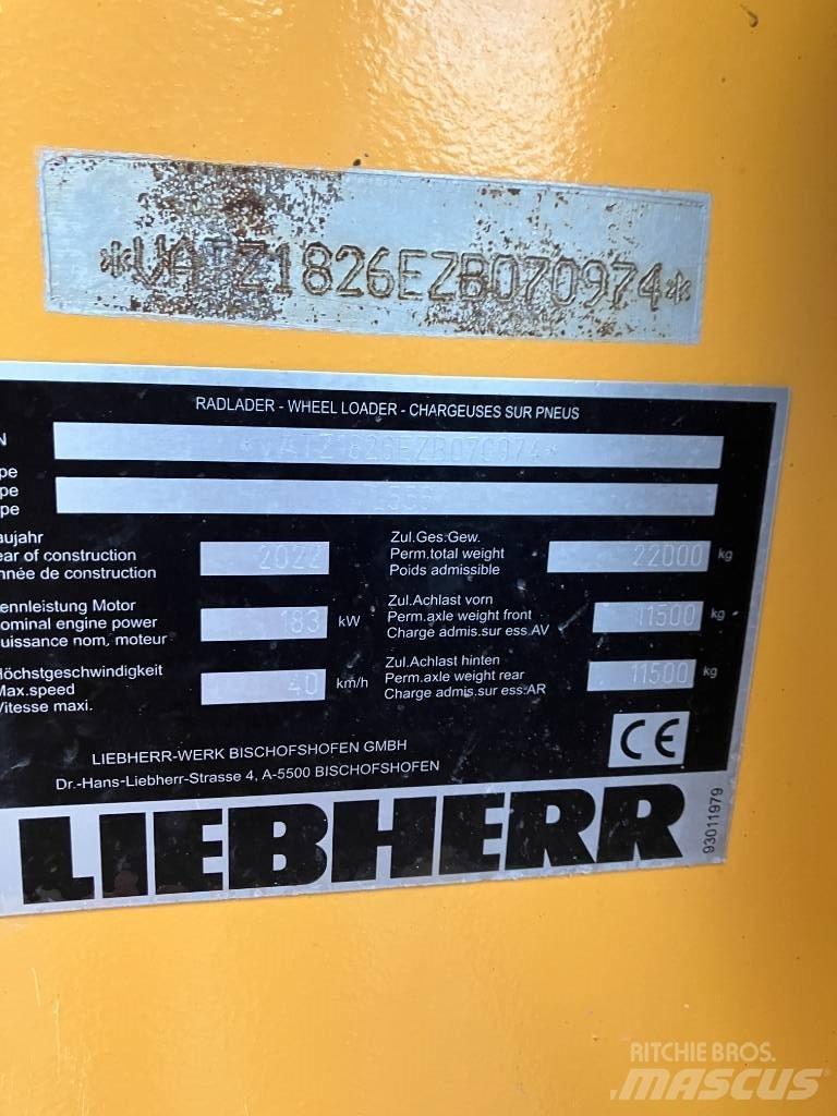 Liebherr L 556 Kolové nakladače