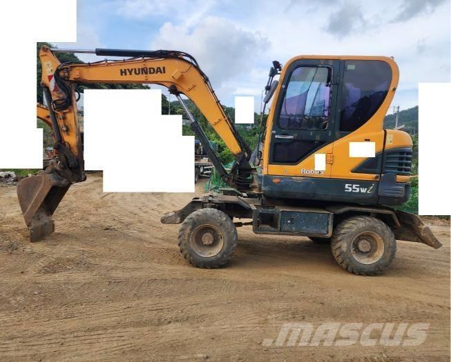 Hyundai Robex 55 W-3 Kolová rýpadla