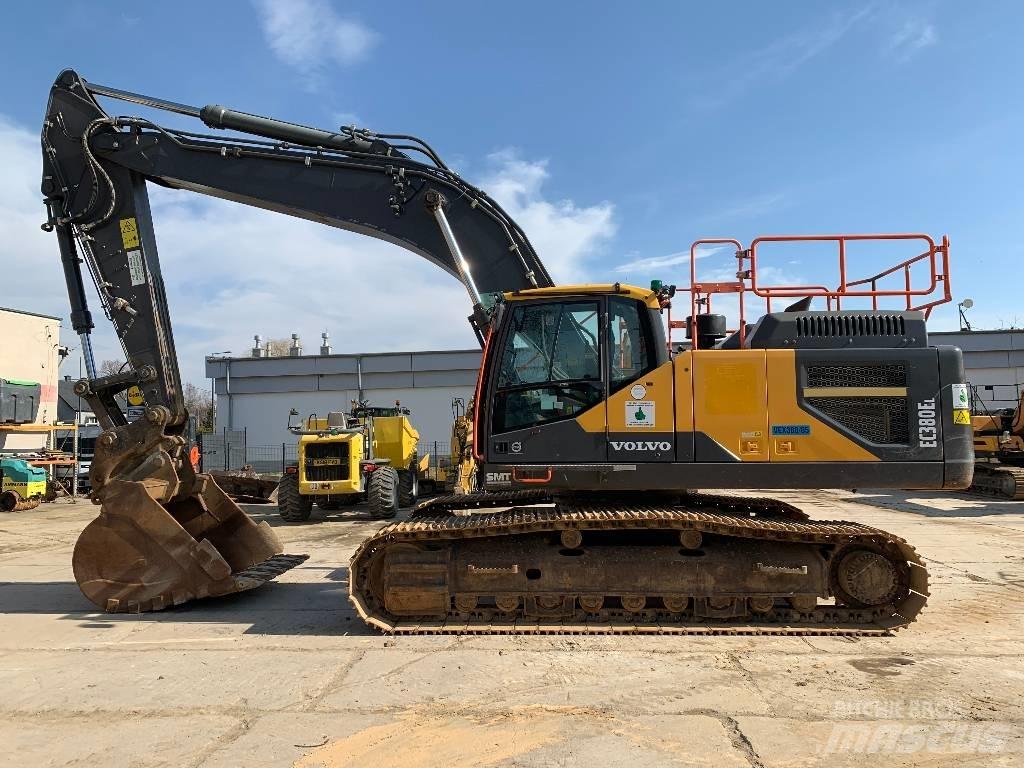 Volvo EC 380 EL Pásová rýpadla