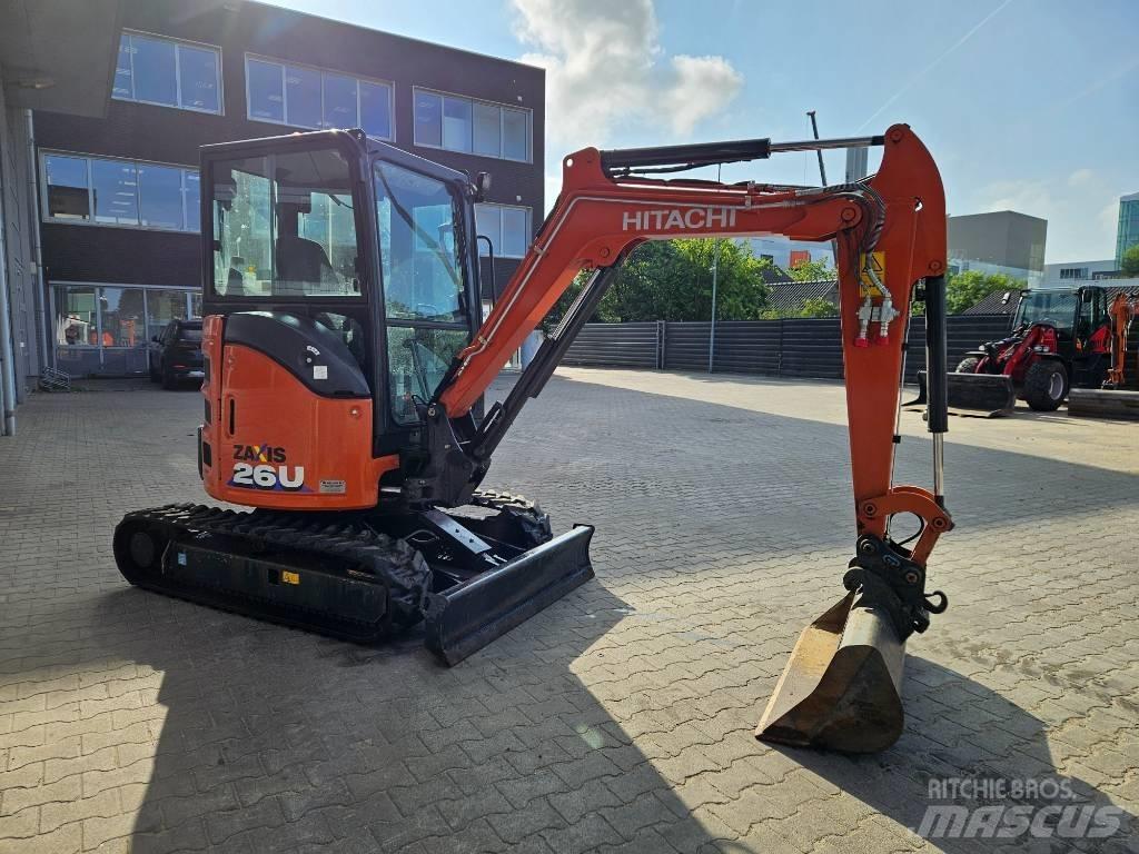 Hitachi ZX26U-6 Mini rýpadla < 7t
