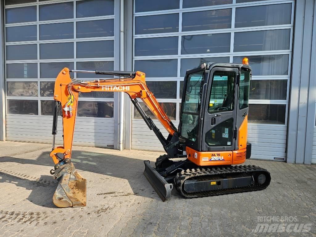Hitachi ZX26U-6 Mini rýpadla < 7t