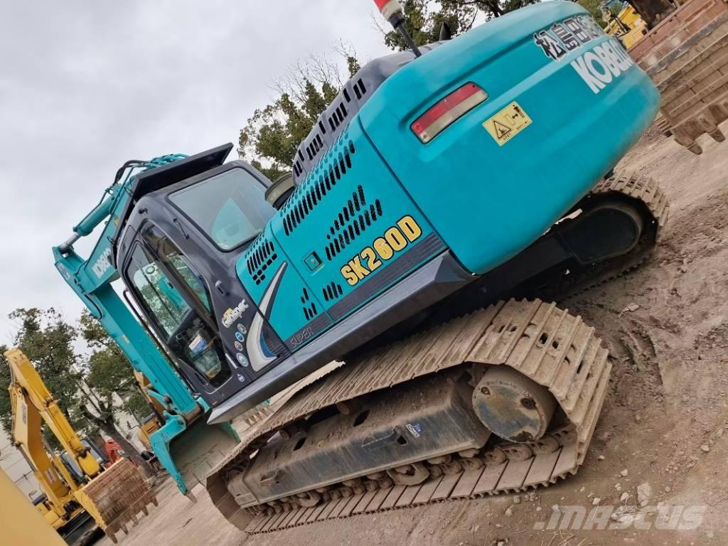 Kobelco SK 260 Pásová rýpadla