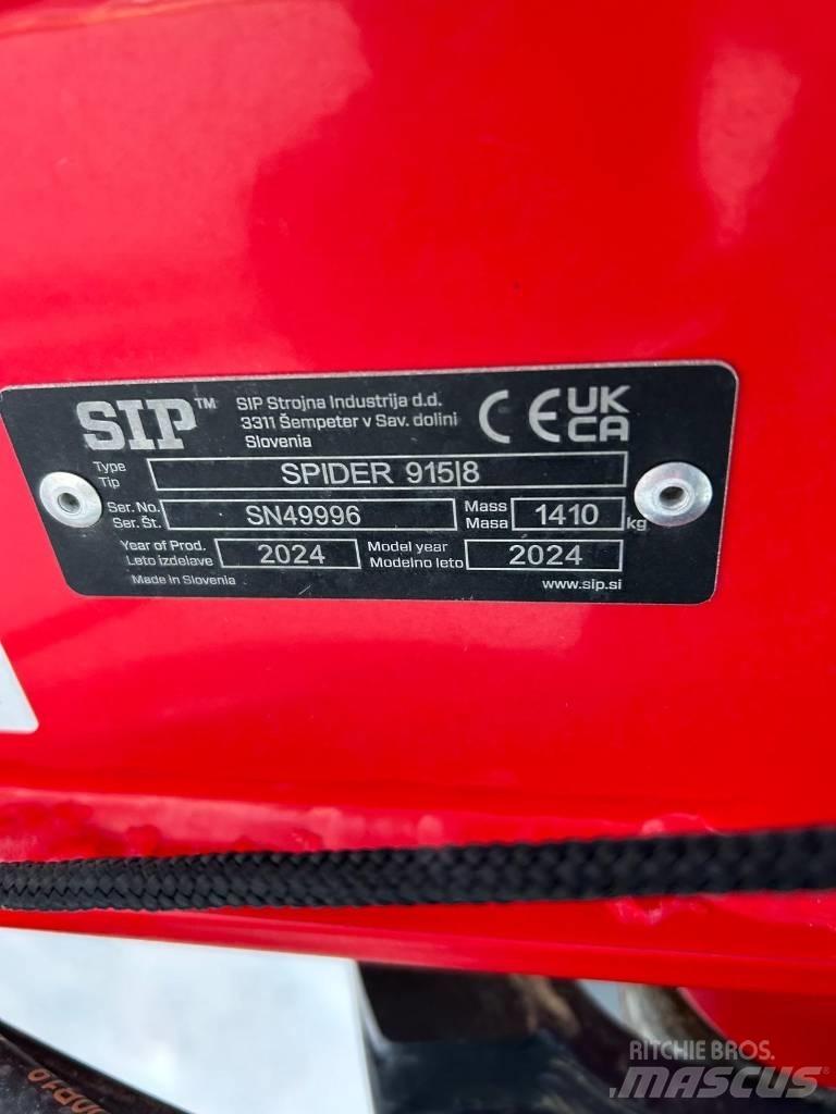 SIP Spider 915/8 Obraceče a shrabovače sena