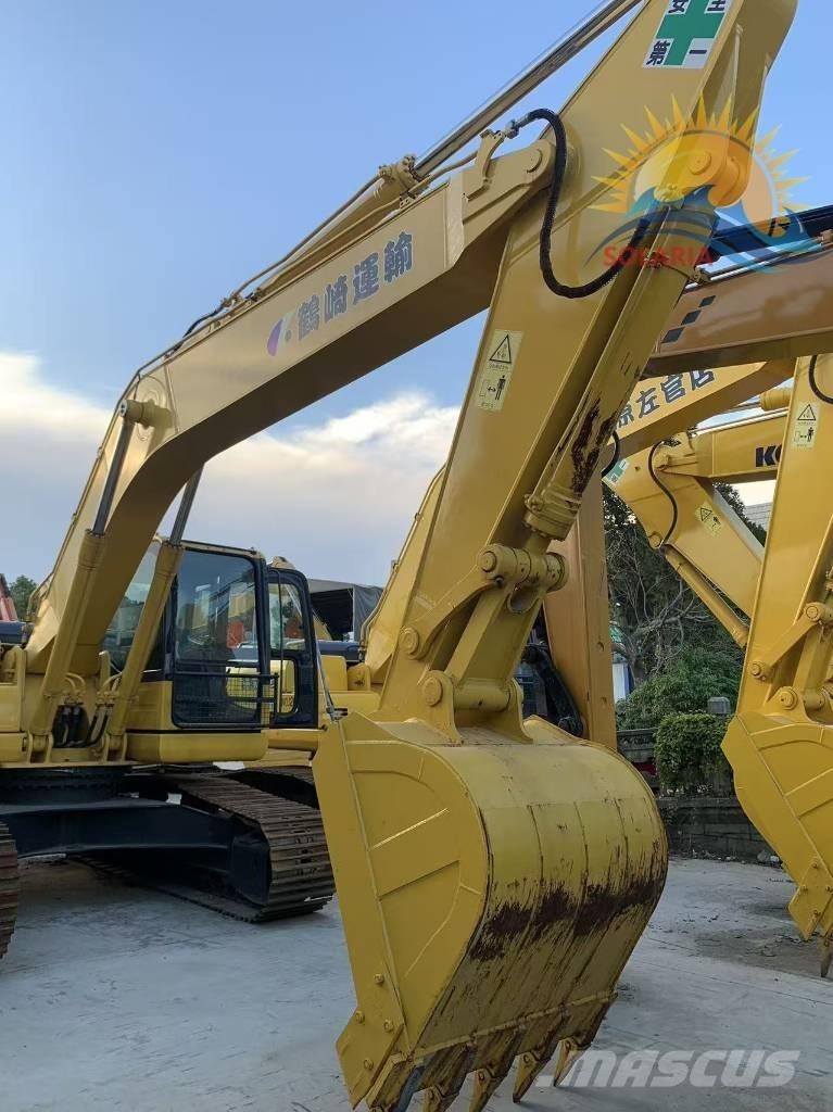 Komatsu PC 220 Pásová rýpadla