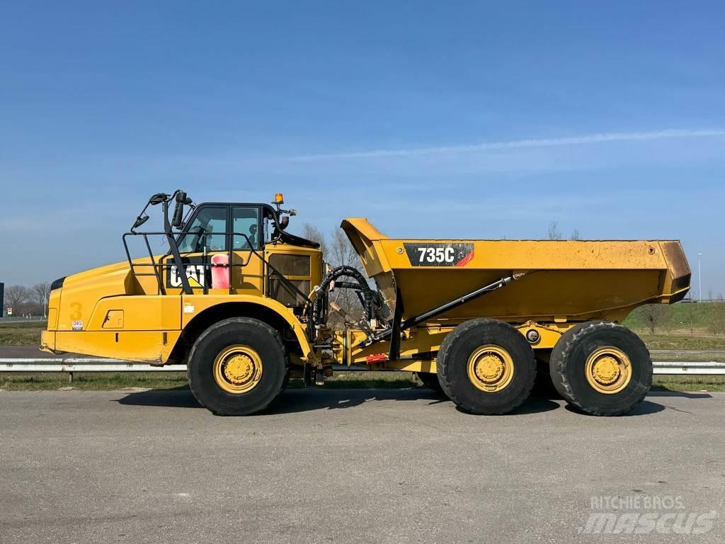 CAT 735C Kloubové dempry