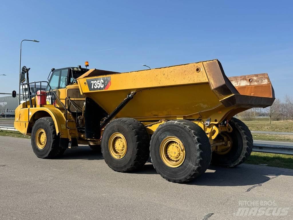 CAT 735C Kloubové dempry