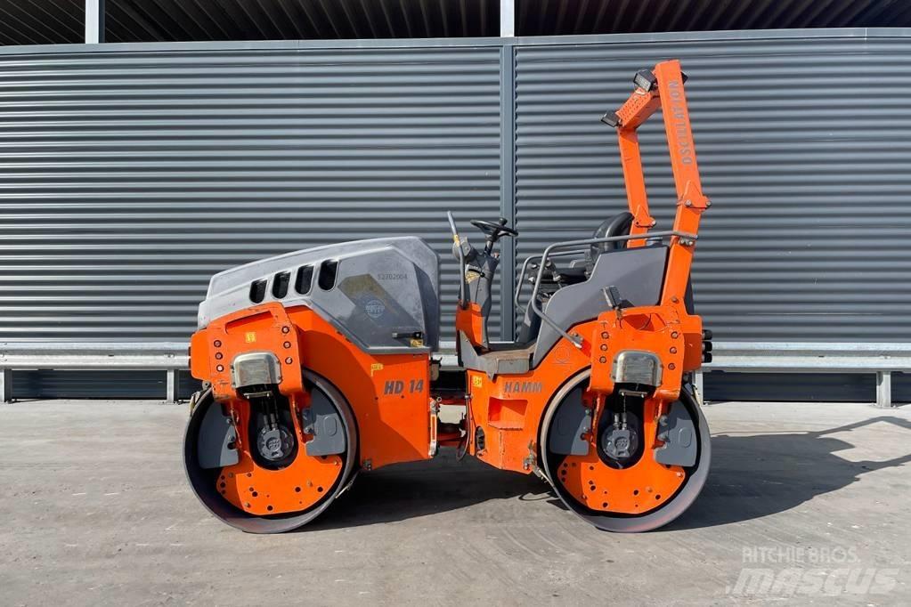 Hamm HD 14 VV Tandemové válce