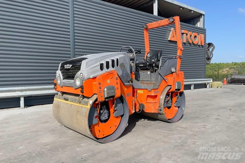 Hamm HD 14 VV Tandemové válce