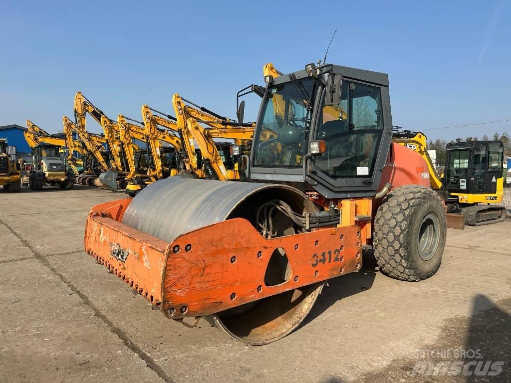 Hamm 3412 Tahačové válce