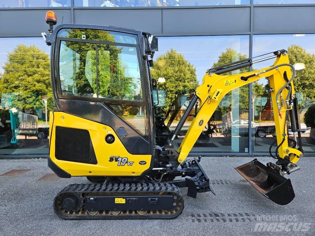 Yanmar SV 19 VT Mini rýpadla < 7t