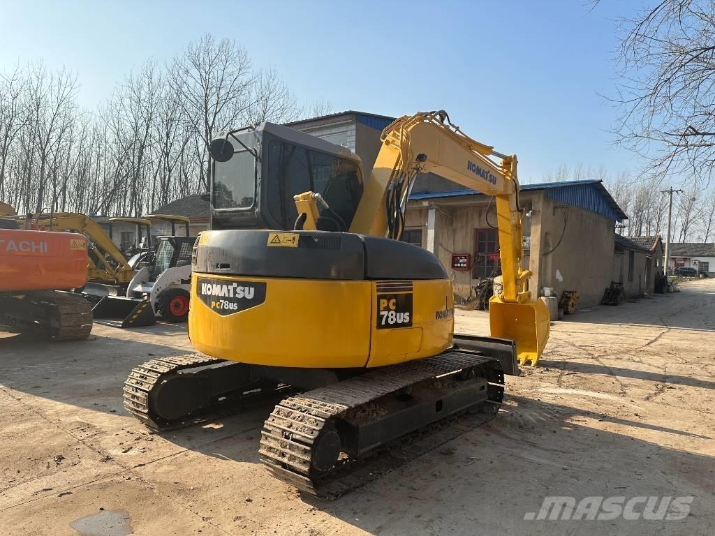 Komatsu pc78us Pásová rýpadla