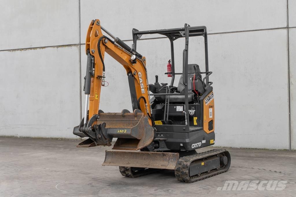 CASE CX 17 D Mini rýpadla < 7t