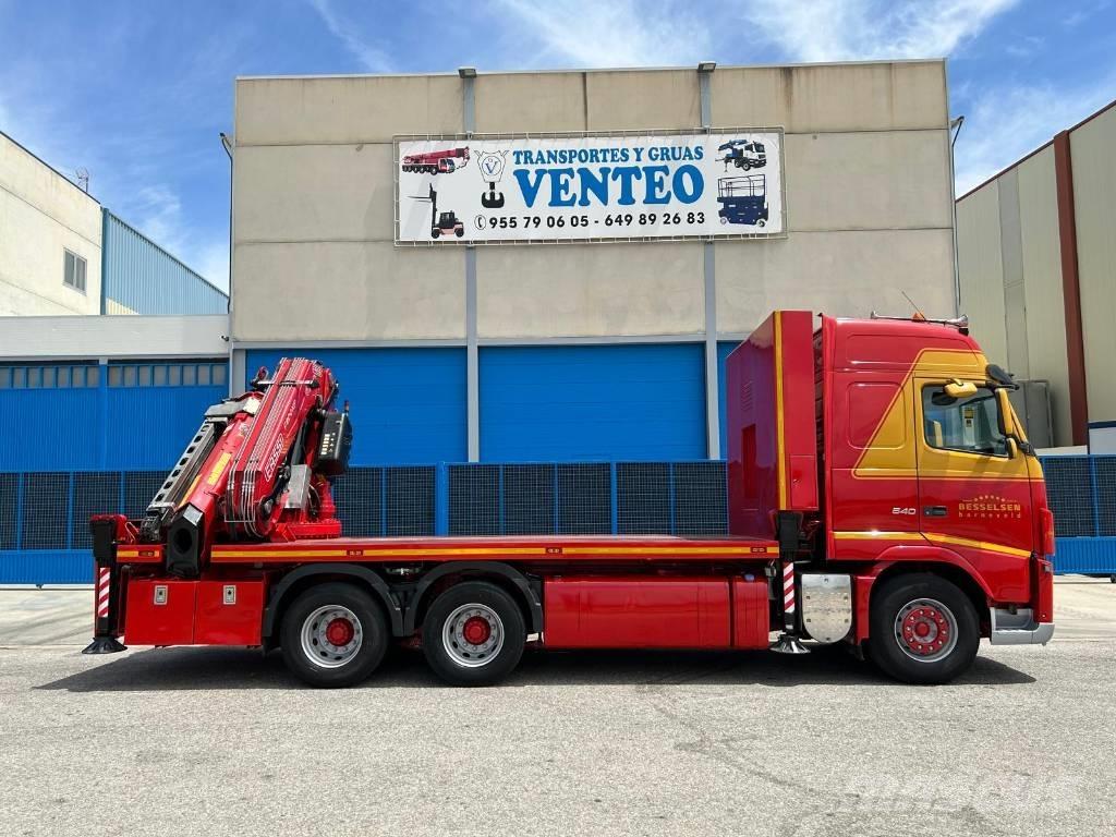 Volvo FH 540 Autojeřáby, hydraulické ruky