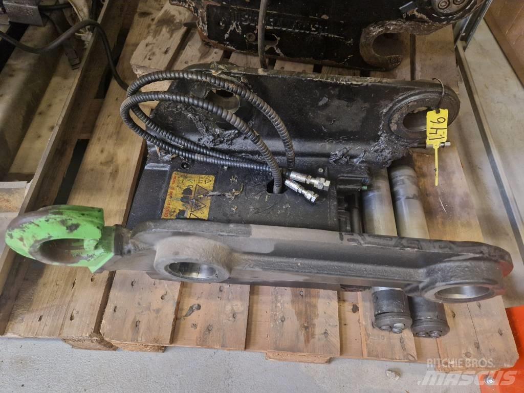 Steelwrist QCS50 Výložníky a lžíce