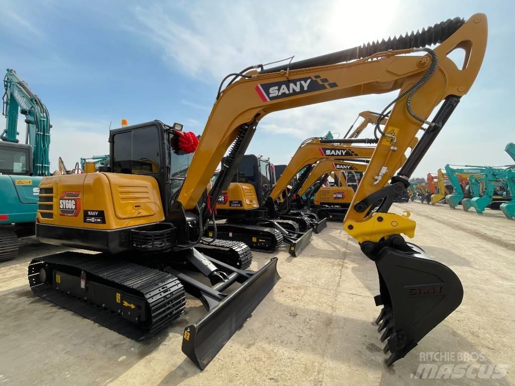 Sany SY 60 C Pro Mini rýpadla < 7t