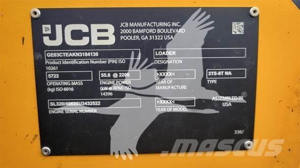 JCB 3TS-8T Smykem řízené nakladače