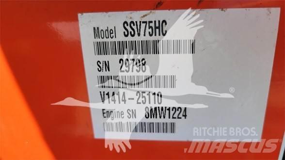 Kubota SSV75 Smykem řízené nakladače