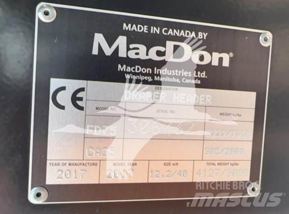 MAC DON FD75S Kombajnové hlavice