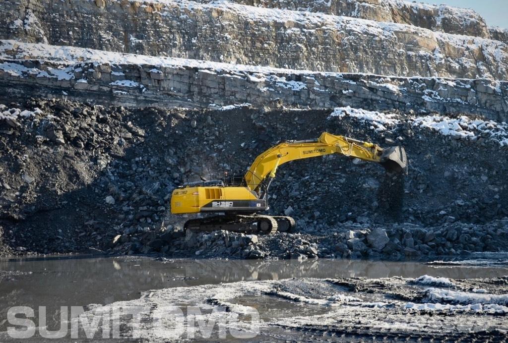 Sumitomo SH360-7 Pásová rýpadla