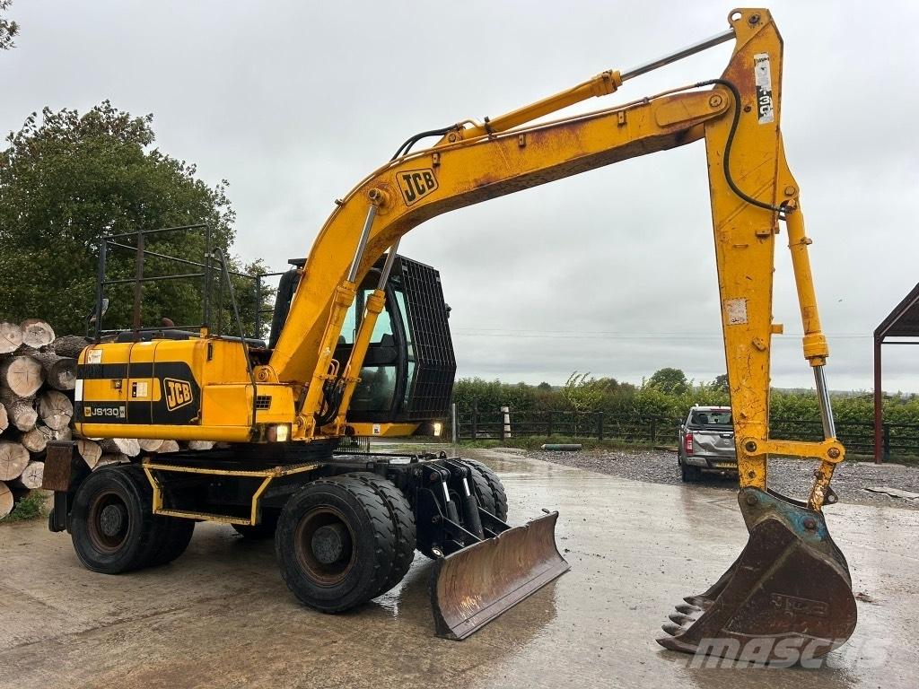 JCB JS 130 W Kolová rýpadla