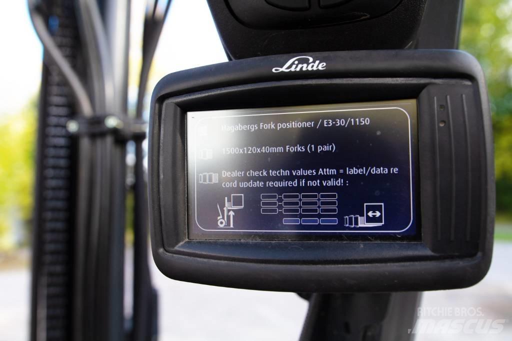 Linde E30-01 Akumulátorové vozíky