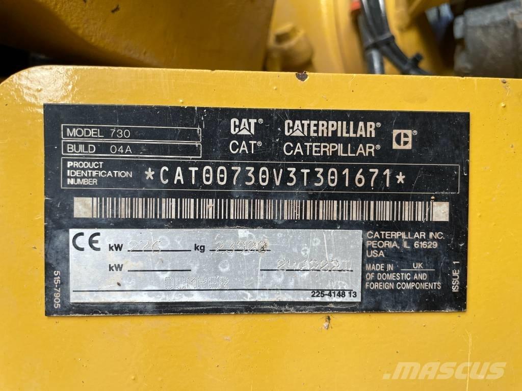 CAT 730 C Kloubové dempry