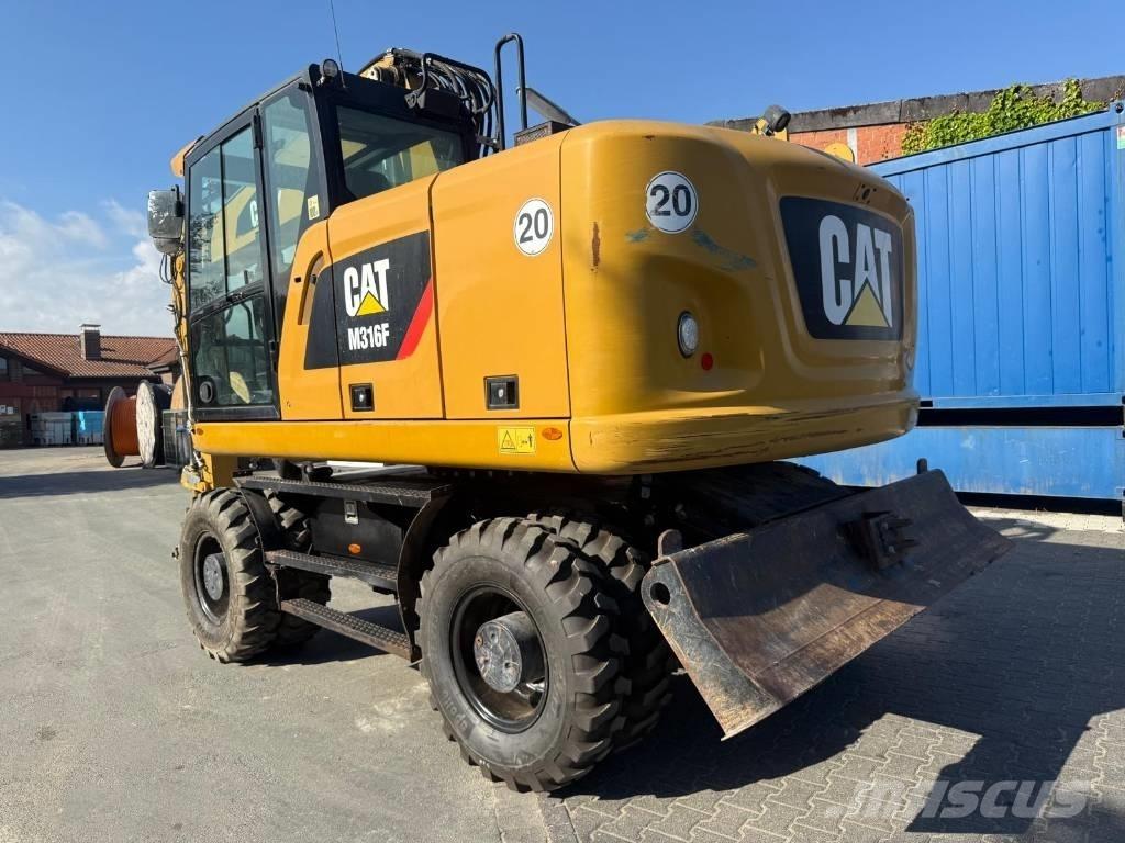 CAT M 316F Kolová rýpadla