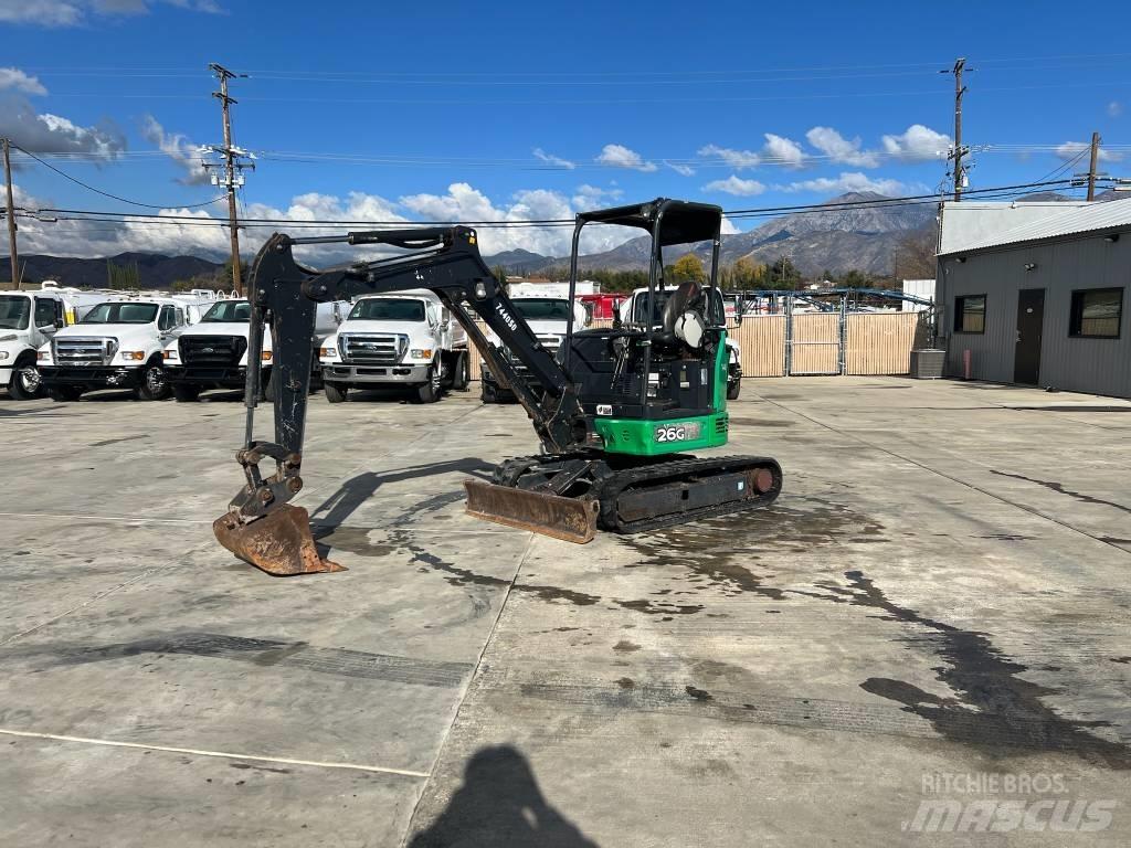 John Deere 26G Mini rýpadla < 7t