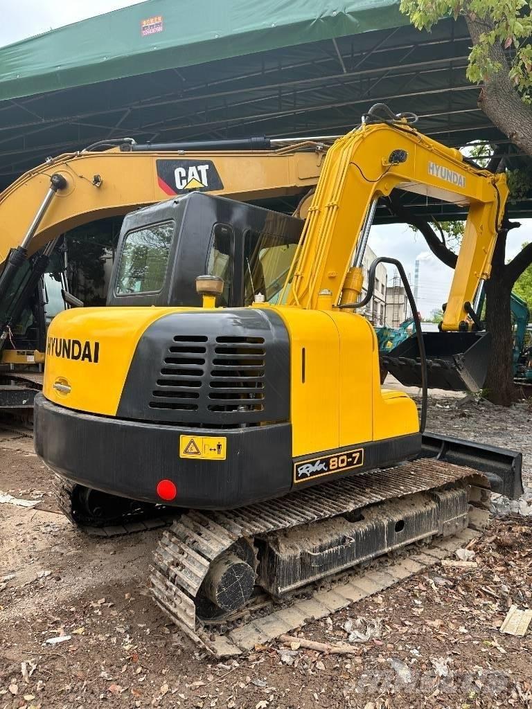 Hyundai 80-7 Pásová rýpadla