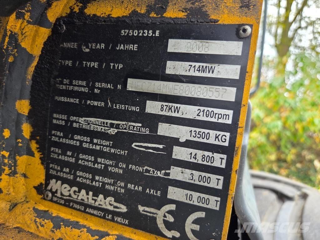 Mecalac 714 MW Kolová rýpadla